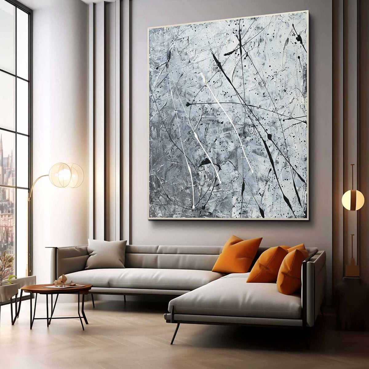 Abstract Expressionist Art #AEA033