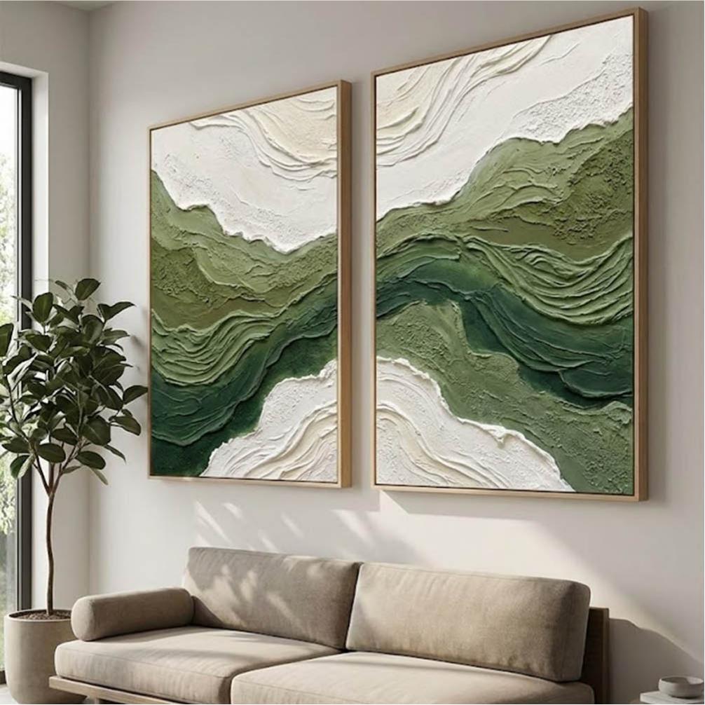 Peinture à texture d'art en plâtre #SG646