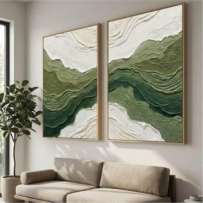 Peinture à texture d'art en plâtre #SG646