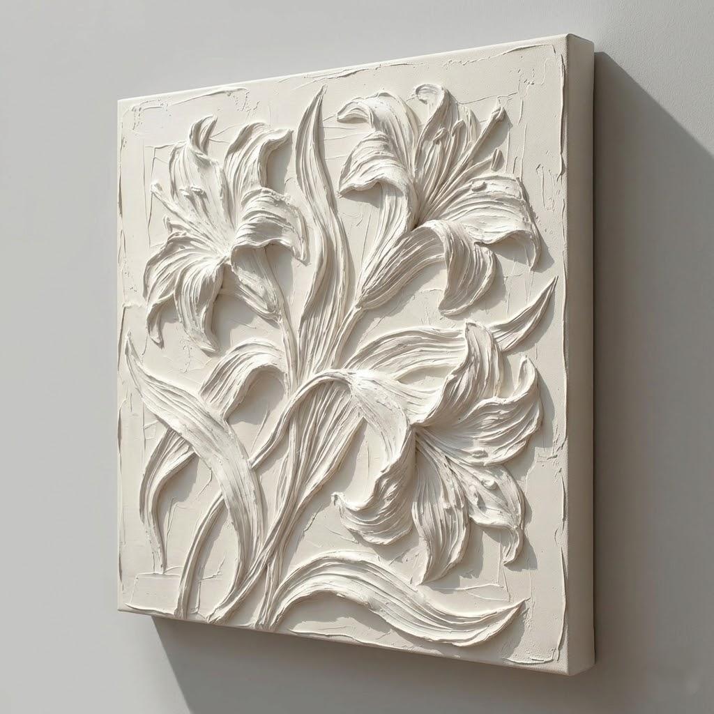 Peinture à texture d'art en plâtre #SG604